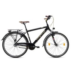   Csepel Signo 200 - 28" - N3 | 3 sebességes (Shimano agyváltó) | Agydinamós - Férfi - Fekete - 19"