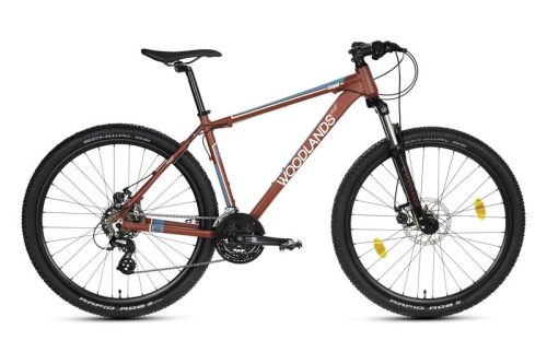 Kerékpár Csepel Woodlands PRO 27,5" | 16,5" | MTB 1.1 | 21 sebesség | Matt Bordó