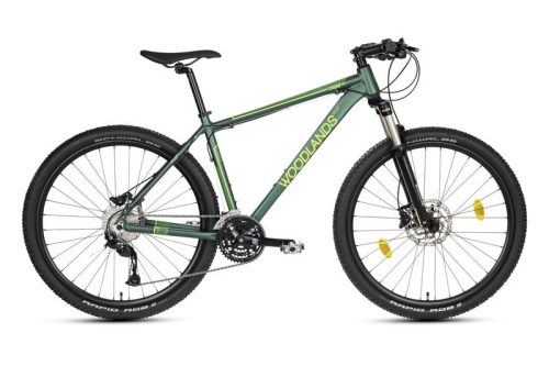 Kerékpár Csepel Woodlands PRO 27,5" | 18" | MTB 2.1 | 27 sebesség | Matt Zöld