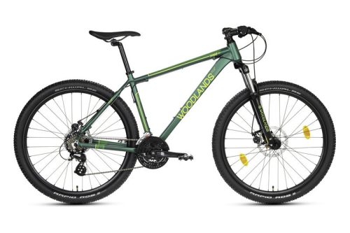 Kerékpár Csepel Woodlands PRO 27,5" | 20" | MTB 1.1 | 21 sebesség | Matt Zöld