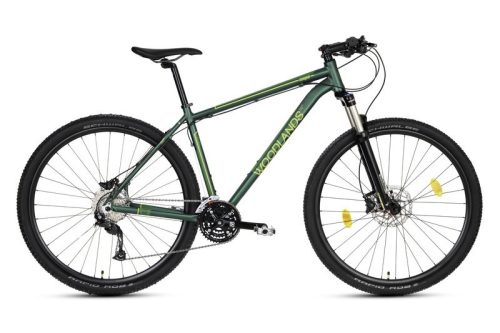 Kerékpár Csepel Woodlands PRO 29" | 19" | MTB 2.1 | 27 sebesség | Matt Zöld