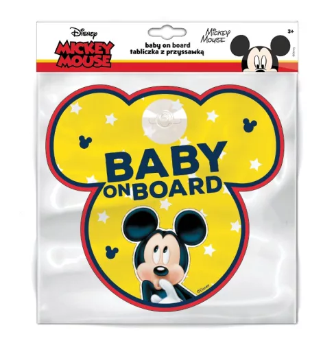 Disney |Baby On Board - Mickey egér - Mickey