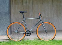 Fixi kerékpár - Egyedi - Férfi - Titán szürke / Narancs