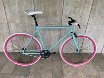Fixi kerékpár - Egyedi - Férfi - Celeste / Pink