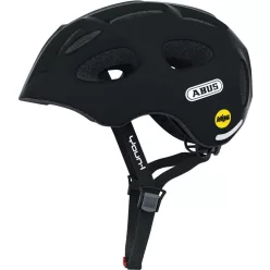   ABUS kerékpáros gyerek sisak Youn-I MIPS, In-Mold, velvet black, S (48-54 cm)
