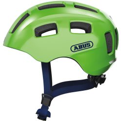   ABUS kerékpáros gyerek sisak Youn-I 2.0, In-Mold, sparkling green, M (52-57 cm)