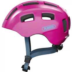   ABUS kerékpáros gyerek sisak Youn-I 2.0, In-Mold, sparkling pink, S (48-54 cm)