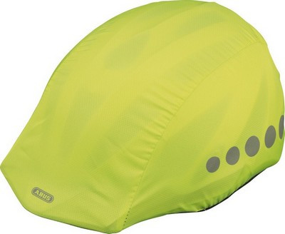ABUS Lumino biztonsági fényvisszaverős sisak esővédő Raincap, unisex, neon sárga