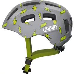   ABUS kerékpáros gyerek sisak Youn-I 2.0, In-Mold, grey flash, M (52-57 cm)