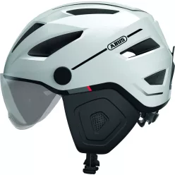 ABUS-kerekparos-varosi-sisak-Pedelec-20-ACE-In-Mold-beepített-atlatszó-szemüveggel-pearl-white-S-51-55-cm