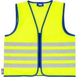   ABUS Lumino biztonsági fényvisszaverős gyerek mellény, Kids, neon sárga, M