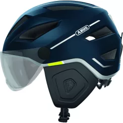 ABUS-kerekparos-varosi-sisak-Pedelec-20-ACE-In-Mold-beepített-atlatszó-szemüveggel-midnight-blue-M-52-57-cm