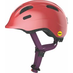   ABUS kerékpáros gyerek sisak Smiley 2.1 MIPS, In-Mold, sparkling peach, S (45-50 cm)
