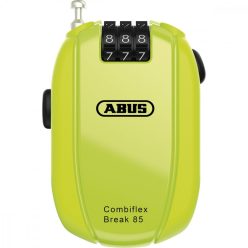   ABUS mini kábellakat számzárral Combiflex Brake, 85 cm, neon