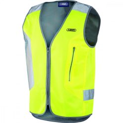   ABUS Lumino biztonsági fényvisszaverős mellény PREMIUM, neon sárga, L