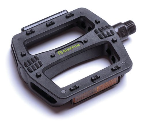 Pedal-BIKEFUN-DECK-platform-muanyag-fekete-B107N-BLK-BF