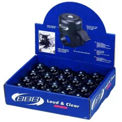   BBB Cycling kerékpáros csengő display BBB-11 Loud & Clear 20db fekete