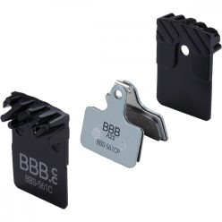   BBB Cycling kerékpáros hűtőbordás tárcsafék betét BBS-561C DiscStop Coolfin, hűtőborda + betét együtt, kompatibilis Shimano Ultregra