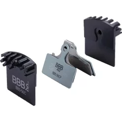   BBB Cycling kerékpáros hűtőbordás tárcsafék betét BBS-56C DiscStop Coolfin, hűtőborda + betét együtt, kompatibilis Shimano XTR> 2012