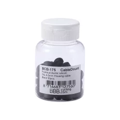   BBB Cycling kerékpáros vázvédő BCB-175 CableWrap, szilikon, 4-5 mm-es bovdenházakhoz, fekete (50 db)
