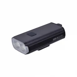   BBB Cycling kerékpáros első lámpa BLS-172 StrikeDuo, 1600 lumen, 7 mód, USB-C tölthető 5200 mAh akku, gumis felfogatással, távirányító kompatibilis (BLS-179)