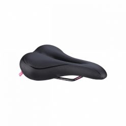   BBB Cycling kerékpáros sportnyereg BSD-67 LadySport, női, szintetikus bevonat, anatómiai nyílással, 162mm széles, 256mm hosszú, fekete