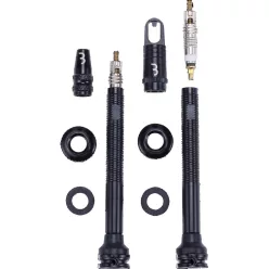   BBB Cycling kerékpáros tubeless szelep BTI-160 Al Valve, alu, kivehető maggal, 2 db-os szett, 60 mm