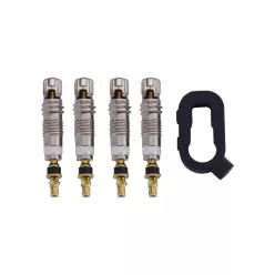   BBB Cycling kerékpáros szelepmag készlet BTI-161 ValveCore Set, Presta szelephez, többfunkciós szelepmag szerszámmal (4 db)