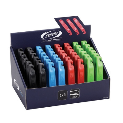 BBB Cycling kerékpáros szerszám - gumileszedő BTL-81 EasyLift display 48x3 db (fekete, kék, piros, zöld)