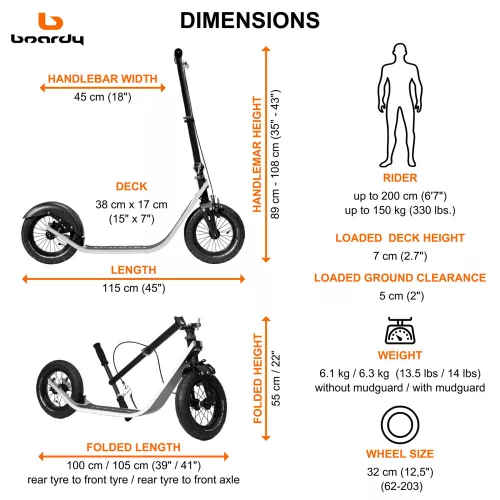 BOARDY BAMBUSZ - SÁRVÉDŐVEL - Prémium roller