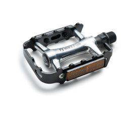 Pedal-BIKEFUN-MOUNTAINEER-MTB-alu-fekete-C128DU