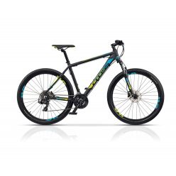   Cross GRX7 DB 27,5" Férfi MTB kerékpár- 46 cm - matt fekete-zöld