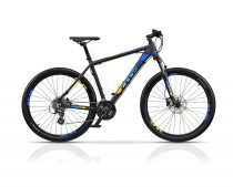   Cross GRX8 DB 27,5" Férfi MTB kerékpár- 46 cm - matt fekete-kék