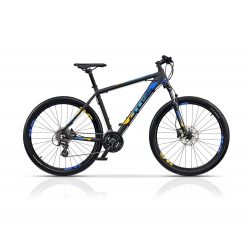   Cross GRX8 DB 27,5" Férfi MTB kerékpár- 51 cm - matt fekete-kék