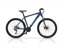   Cross GRX9 DB 27,5" Férfi MTB kerékpár- 51 cm - matt fekete-kék