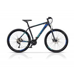   Cross GRX9 DB 27,5" Férfi MTB kerékpár- 51 cm - matt fekete-kék