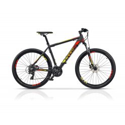   Cross GRX7 MDB 27,5" Férfi MTB kerékpár- 46 cm - matt fekete-sárga