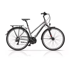   Cross Area trekking kerékpár Női | 52cm | 20,5" - Ezüst