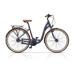   Cross Riviera Női kerékpár Low Step | Agyváltós N8 | 48cm | 19" Mattkék
