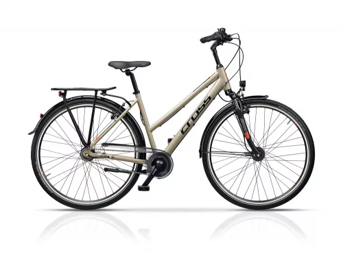 Cross Citerra Női kerékpár | Agyváltós N7 | 44cm (17") | Bézs