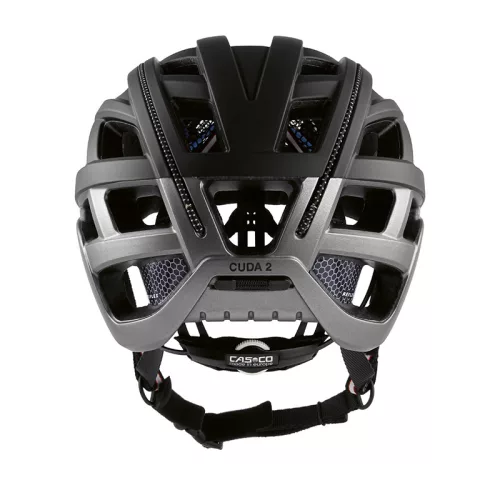 Casco Cuda 2 matt fekete / ezüst - M (54-58 cm) sisak