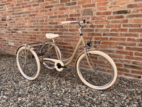 Cervo Matera 26" háromkerekű kerékpár - 1 sebességes - kontrás kivitel - Kávé színben