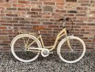 Cervo Salerno ALU Premium női városi kerékpár 28" méretben - 1 sebességes kontrás - Bézs-csontfehér