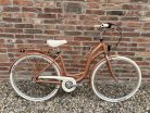 Cervo Salerno ALU Premium női városi kerékpár 28" méretben - 1 sebességes kontrás - Matt rosegold
