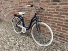 Cervo Salerno ALU Premium női városi kerékpár 28" méretben - 1 sebességes kontrás - Matt metálkék