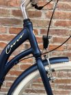 Cervo Salerno ALU Premium női városi kerékpár 28" méretben - 1 sebességes kontrás - Matt metálkék