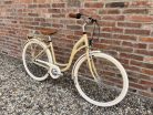 Cervo Salerno ALU Premium női városi kerékpár 28" méretben - 6 sebességes láncváltós - Bézs-csontfehér