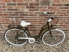 Cervo Salerno ALU Premium női városi kerékpár 28" méretben - 6 sebességes láncváltós - Matt bronz zöld