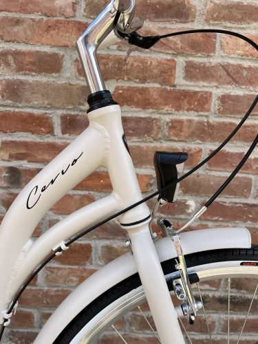 Cervo Salerno ALU Premium női városi kerékpár 28" méretben - 3 sebességes agyváltós - Matt homok