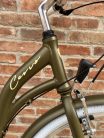 Cervo Salerno ALU Premium női városi kerékpár 28" méretben - 3 sebességes agyváltós - Matt bronz zöld